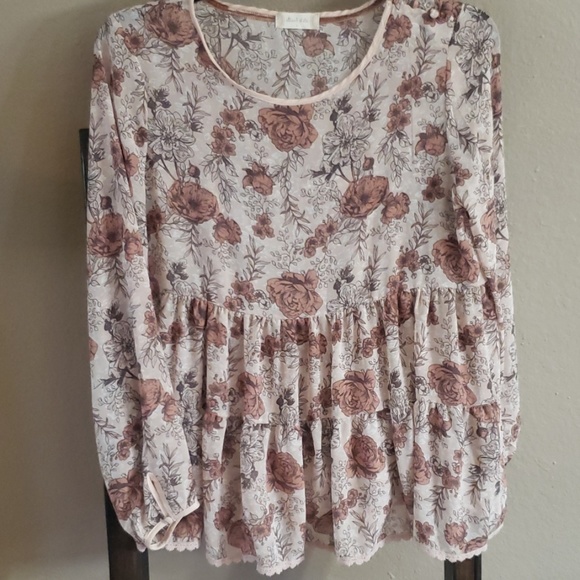 Altar'd State Tops - Altar'd State Floral Top Large